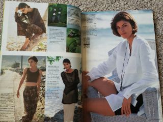 Spiegel swimsuits 1994 Yasmeen Ghauri Niki Taylor Rebecca Romijn Shiraz Tal RARE 3