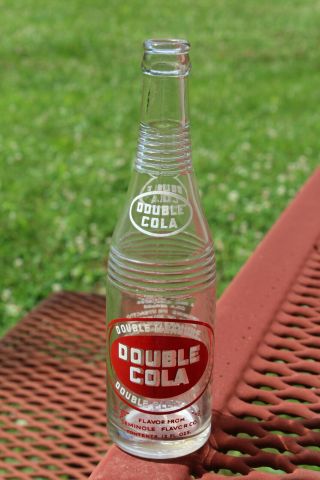 Gadsden Alabama Double Cola Acl Bottle 1935 Ala Al Rare