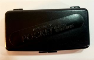 Radio Shack 22 - 179 RARE Pocket Size Auto - Ranging LCD Digital Multimeter 6