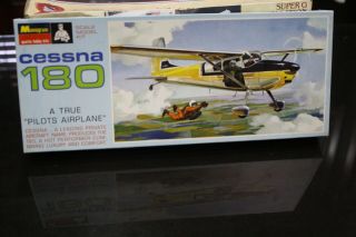 1/41 Monogram Cessna 180 Sport Plane Detail Model Rare Vintage C1967
