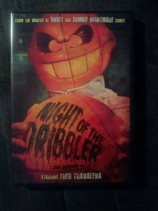 Night Of The Dribbler Dvd Rare Horror Slasher Code Red
