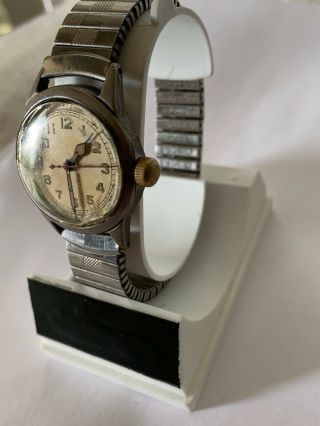 Vintage rare Military Waltham watch FSSC - 88 - W - 800 WWII Luminous Dial 3