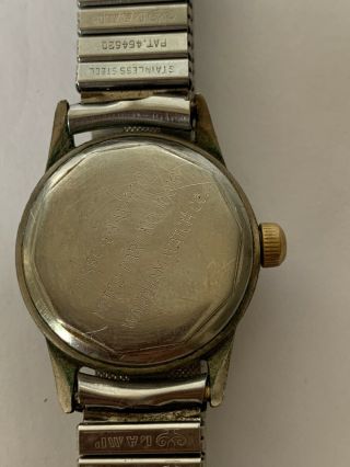 Vintage rare Military Waltham watch FSSC - 88 - W - 800 WWII Luminous Dial 5