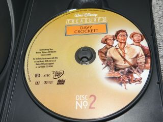Walt Disney Treasures: DAVY CROCKETT Complete TV Series DVD LIMITED EDITION Rare 6