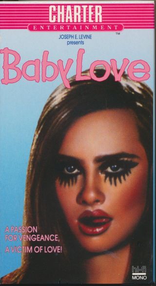 Baby Love 1969 Linda Hayden Sexploitation Charter Entertainment Vhs Rare Oop