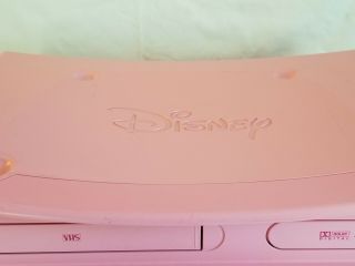 Memorex Disney Princess DVD - DVD/VCR VHS Combo PINK RARE HTF 5