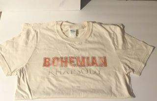Rare Bohemian Rhapsody Queen Movie Promo T Shirt Small 2018 Never Worn
