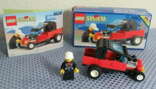 Rare Complete Vintage Lego 6538 Classic Town Rebel Roadster Car W Box,  Instruct