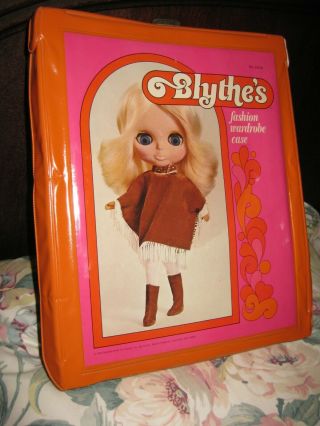 Rare Vintage 1972 Kenner Blythe Doll Case