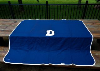 Vintage Wool Varsity Stadium Blanket Duke University Butwin 1930s Durham Nc Rare