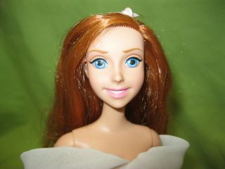 RARE Mattel DISNEY Amy Adams ENCHANTED Princess Giselle DOLL in DRESS Red Hair 4