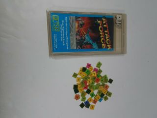 Attack Force Minigame Space Combat Wargame Tsr 4009 Rare 1982 Complete