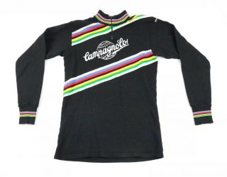Rare Vintage Campagnolo Giordana Bicycling Long Sleeve Jersey Large Cycling