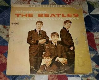 The Beatles " Introducing The Beatles " Garage Rock Twist Ultra Rare Vg