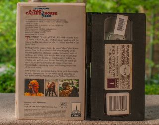 Triumphs of a Man Called Horse III VHS 1982 Thorn EMI Clamshell Harris Rare 3