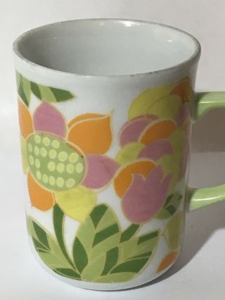 Bali Hai by Shafford Floral Flowers Coffee Tea Cup Mug RARE 2
