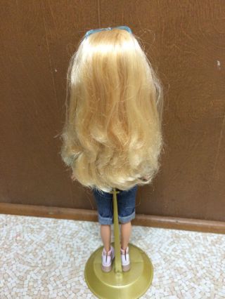 Barbie My Scene Un - Fur - Gettable Kennedy Doll Dressed Denim Capri Fur Jacket Rare 4