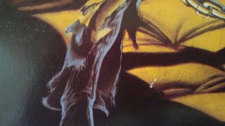 Iron Maiden 2 Sided Piece of Mind 1983 Promo Album Flat RARE Poster Vintage 4