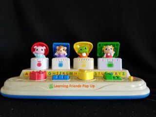 Leapfrog Learning Friends Pop Up Toy Very Rare 2005