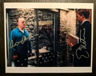 Anthony Hopkins & Edward Norton Rare Hand Signed Autographed 8x10 Photo W/