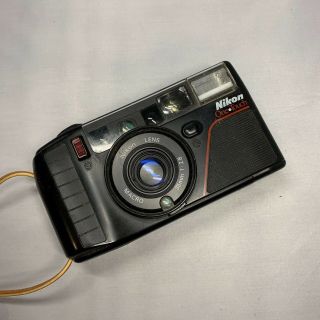 Rare Vtg Nikon One Touch (3rd Gen) F2.  8 35mm Point & Shoot Film Camera