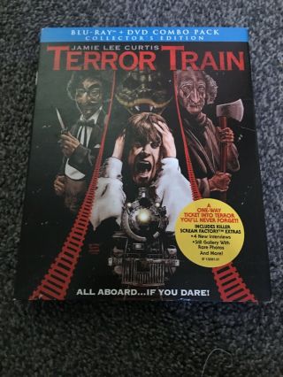 Terror Train (blu - Ray Disc,  2012,  Scream Factory) Rare Oop Slipcover