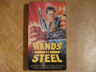 Hands Of Steel Daniel Greene Vhs Rare 1st Edition Release 1986 Lightning