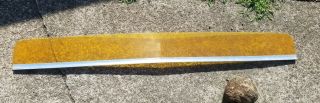 Vintage Yellow Bug Shield Deflector Pickup Truck 62 Inches Chevy Ford Dodge Rare