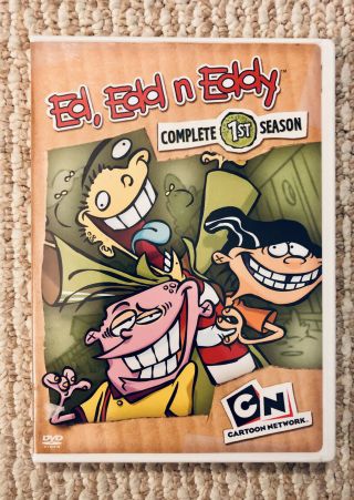 Ed,  Edd N Eddy The Complete First 1st Season 1 (2 - Dvd Set) Cartoon Network Rare
