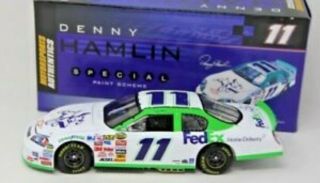 2006 ACTION DENNY HAMLIN 11 FED EX HOME DELIVERY 1/24 rare rookie 2