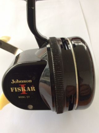 Vintage Rare Johnson Fiskar 511 Fishing Reel