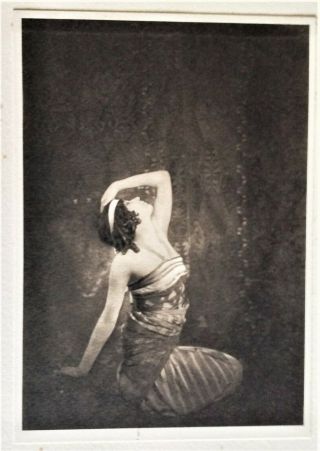 Sophie Fedorova.  V.  Rare 1913 E.  O.  Hoppe Print.  Daighilev.  Ballet Russe.