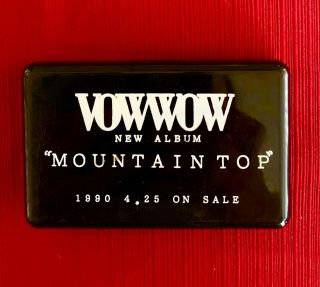 Vow Wow " Mountain Top " Ultra - Rare Japanese Promo Advance Cassette Tape