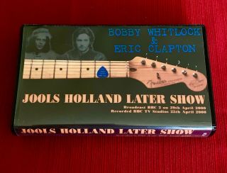 Eric Clapton & Bobby Whitlock " Jools Holland Later Show " Ultra - Rare Japan Vhs