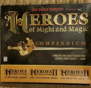 Rare - Heroes Of Might And Magic Compendium - Collector 