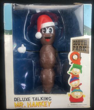 South Park Deluxe Talking Mr.  Hankey Toy Doll Figure By Mezco Rare Christmas