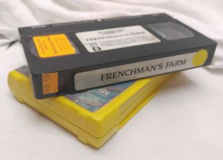 Frenchman ' s Farm - Vhs - Movie - Magnum 1987 80 ' s Horror Thriller Death - Rare 5
