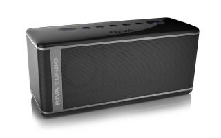 Riva Turbo X Bluetooth Speaker,  Black W/ Case,  Rarely,  Ec,