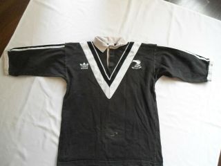 Rare Vintage 1980 Zealand Kiwis Adidas Rugby Jersey Shirt