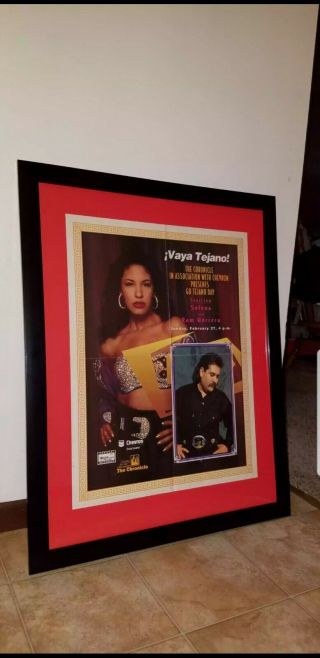 Selena Quintanilla Concert Poster,  Old And Rare