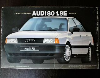 Fujimi 1/24 Audi 80 1.  9e Inch Up Disk Series Rare & Steal