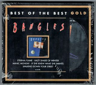 Bangles:greatest Hits - Best Of - Susanna Hoffs - 24kt Gold - Sony Germany - Lim Ed - Rare