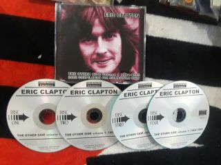 Eric Clapton The Other Side Import 4 Pro Cd - R Rare Import 1964 - 85 Live Studio Cd