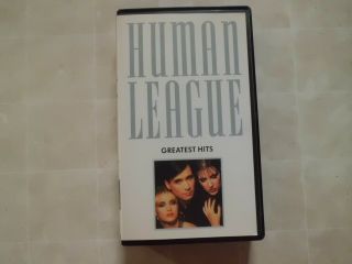 Human League The Greatest Hits Japanese Vhs Japan Rare