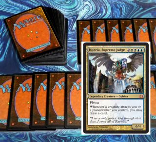 Mtg Blue White Modern Azorius Deck Magic The Gathering Rares 60 Cards Sun Titan