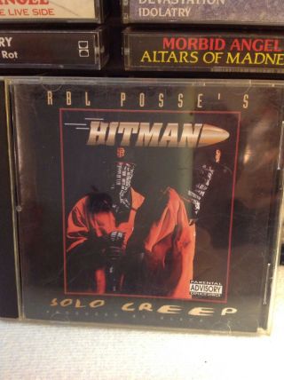 Hitman Solo Creep Rbi Posse Rare 1995 G - Funk Mr.  Cee Rare No Limit Read Notes