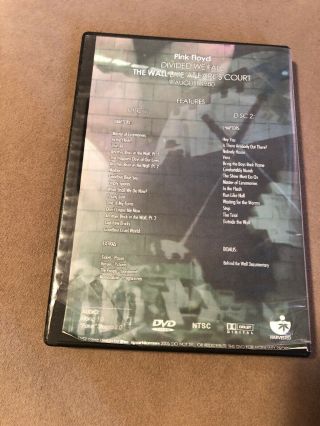 Pink Floyd 1980 Divided We Fall Earls Court London UK 2 DVD August 9 Rare Live 2