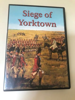Siege Of Yorktown Dvd Rare,  5 Bonus Films American Revolution National Parks