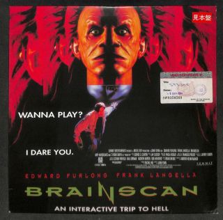 Mega Rare Horror Movie Brainscan Edward Furlong Singapore Laserdisc Ld1496
