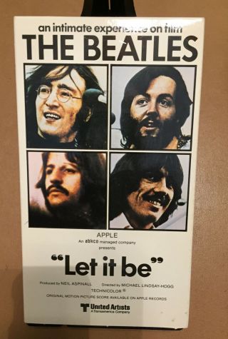 The Beatles - Let It Be - Extremely Rare In This - Very,